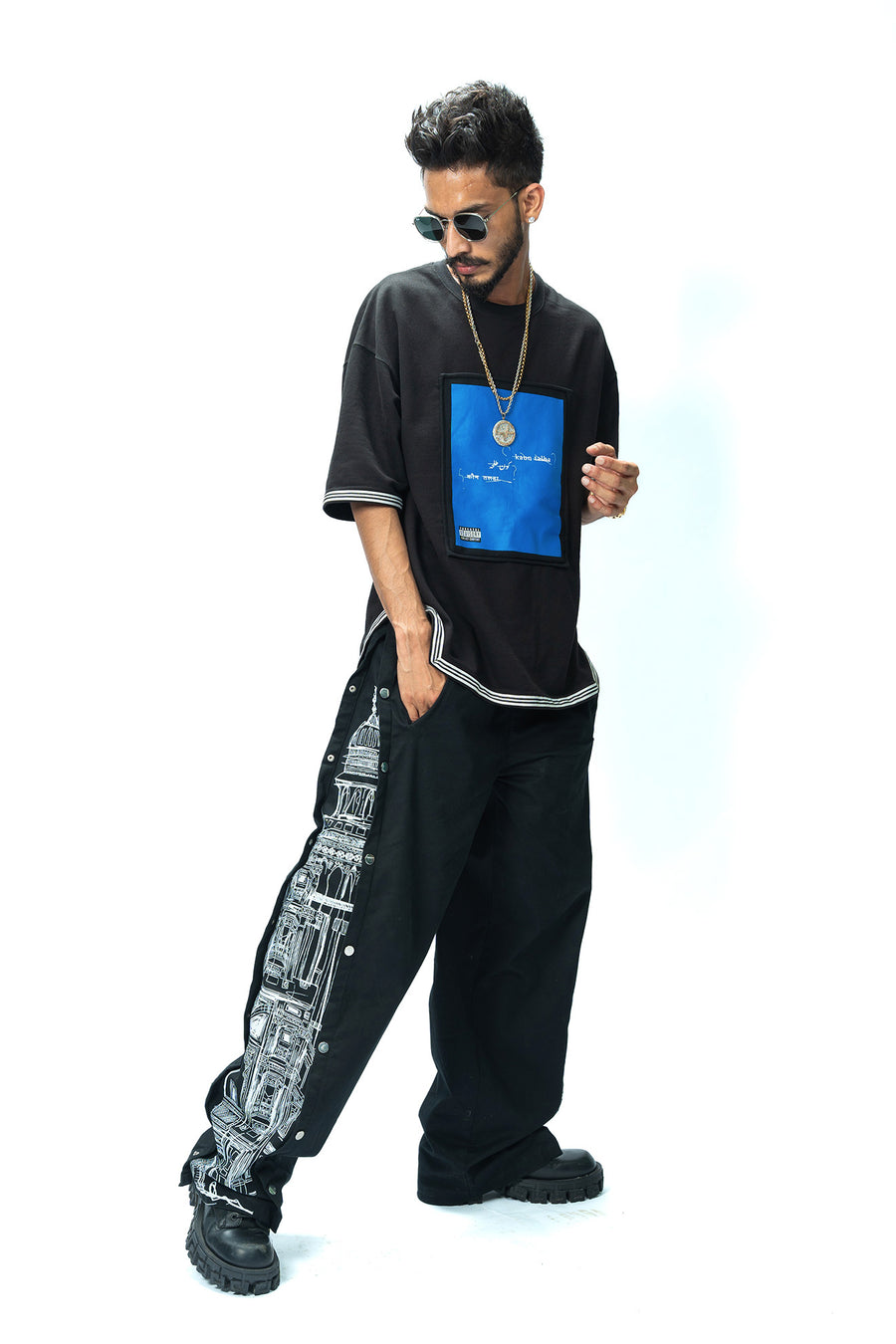 Kaun Talha - Unisex Down Shoulder T-Shirt