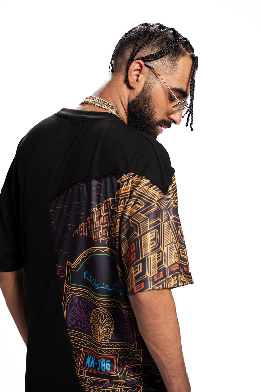 Roadside Story – Truck Art Black Tee